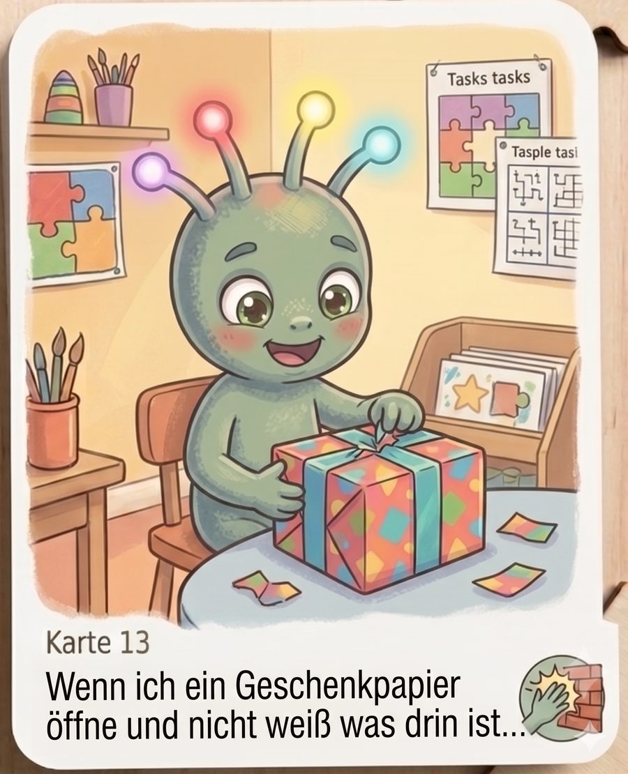 Blitzkarte aus Yubuus Gefühlsrad