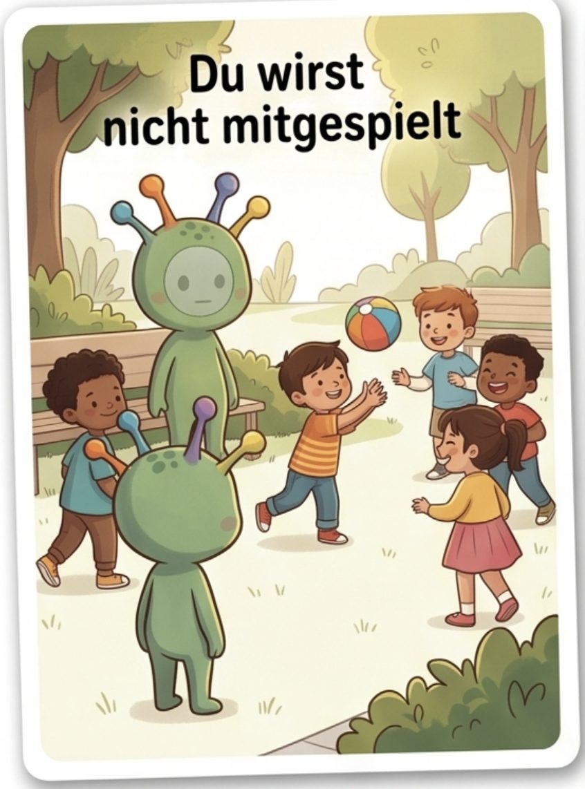 Situationskarte aus Yubuus Gefühlsrad